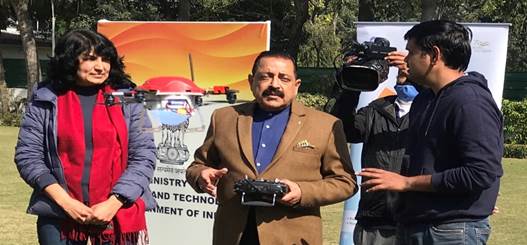 Delhi-based Start-up at his residence