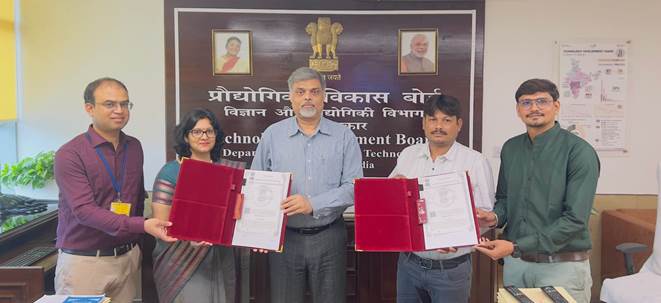 TDB-DST supports M/s Alchemy Recyclers